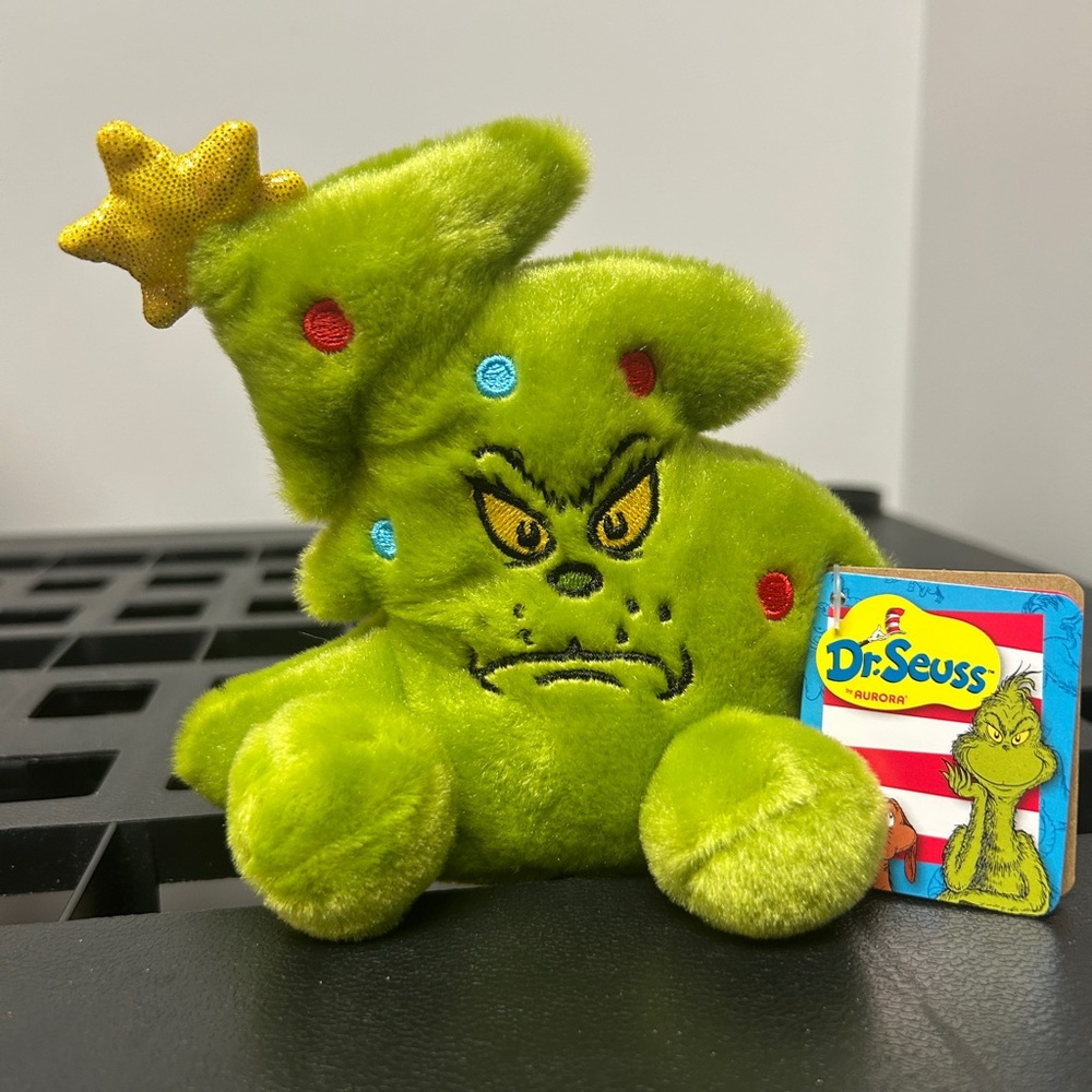 Palm Pals Dr Seuss The Grinch NWT